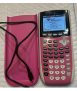 Texas Instrument TI 84 Plus C Graphing Calculator W Cover Tested Pink - $1,195.90 MXN