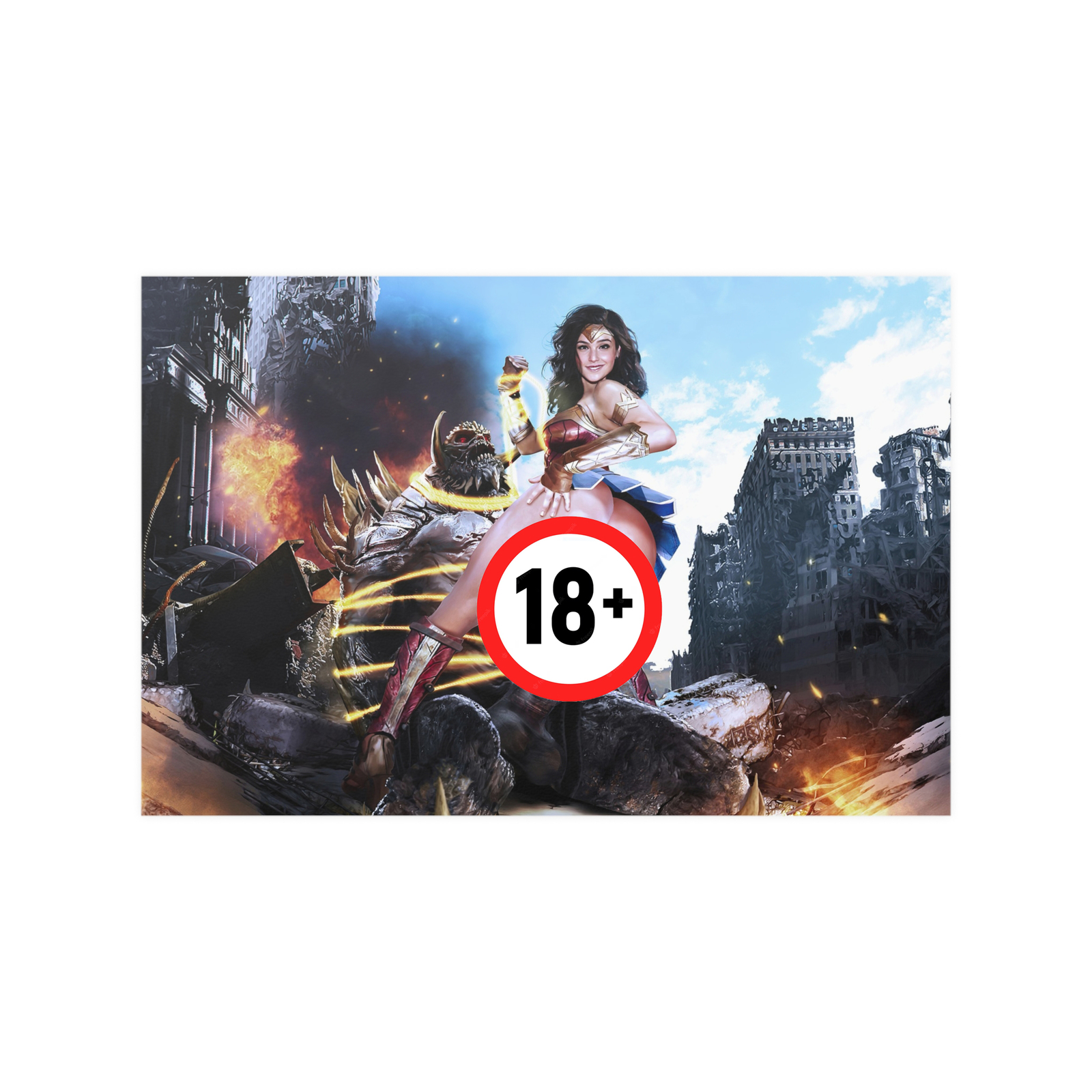 Erotic H Poster: Riding Doomsday