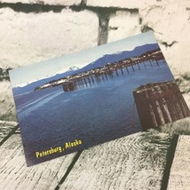 Vintage Postcard Petersburg Alaska Scenic Port Scalloped Collectible Tra... - $6.92