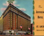 New Jefferson Hotel St. Louis MO Postcard PC573 - $4.99