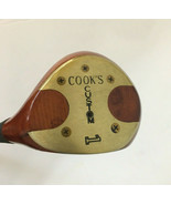 Cook’s Custom Golf Club Driver 1 Vintage Persimmon Genuine USA - £46.44 GBP