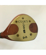 Cook’s Custom Golf Club Driver 1 Vintage Persimmon Genuine USA - $59.40