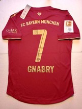 Serge Gnabry Bayern Munich Oktoberfest Match Slim Red Soccer Jersey 2022-2023 - £79.93 GBP