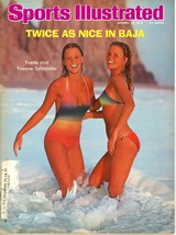 Sports Illustrated 1976 Swimsuit Issue Yvette Yvonne Sylvander Twins Baja - $5.00