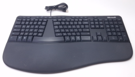 Microsoft LXM-00001 Model 1878 Wired USB 2.0 Ergonomic Keyboard - €27,73 EUR