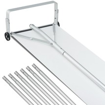 VEVOR Snow Roof Rake, 30ft Reach Aluminium Roof Shovel with Slide Cloth,... - £107.07 GBP