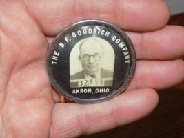 Vintage B F Goodrich Company Akron, Ohio Employee ID Button - $1,014.94 MXN