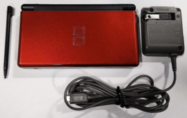 E Bay Refurbished Nintendo Ds Lite Crimson RED/BLACK Handheld Video Game Cons... - £90.17 GBP