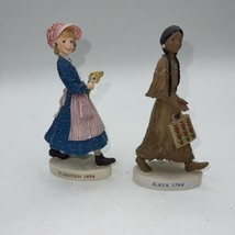 American Girl Pleasant Co.  Hallmark set Of 2 Kaya And Kirsten - £11.61 GBP