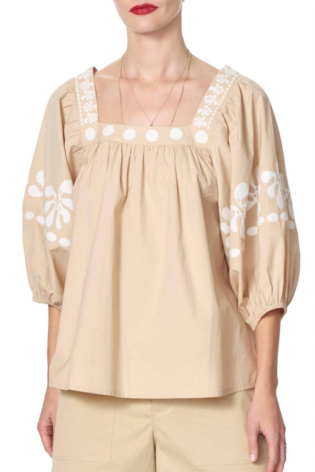 Corey Lynn Calter Winnie Top - Presses Flower Size XS - $81.18