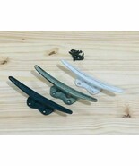 3 Cleat Boat Hooks Handles Cast Iron Ship Dock Nautical Decor Rustic Fin... - $324.82 MXN
