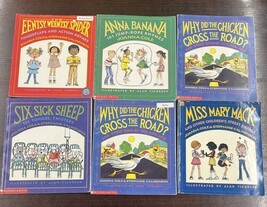 Vintage Lot 6 The Eentsy Weentsy Spider &amp; Other Rhyme Riddle Books Joann... - $15.58 CAD