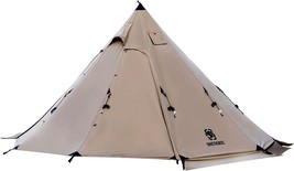 Onetigris Northgaze Canvas Hot Tent With Stove Jack, Wind-Proof Flame-Retardant, - $350.98