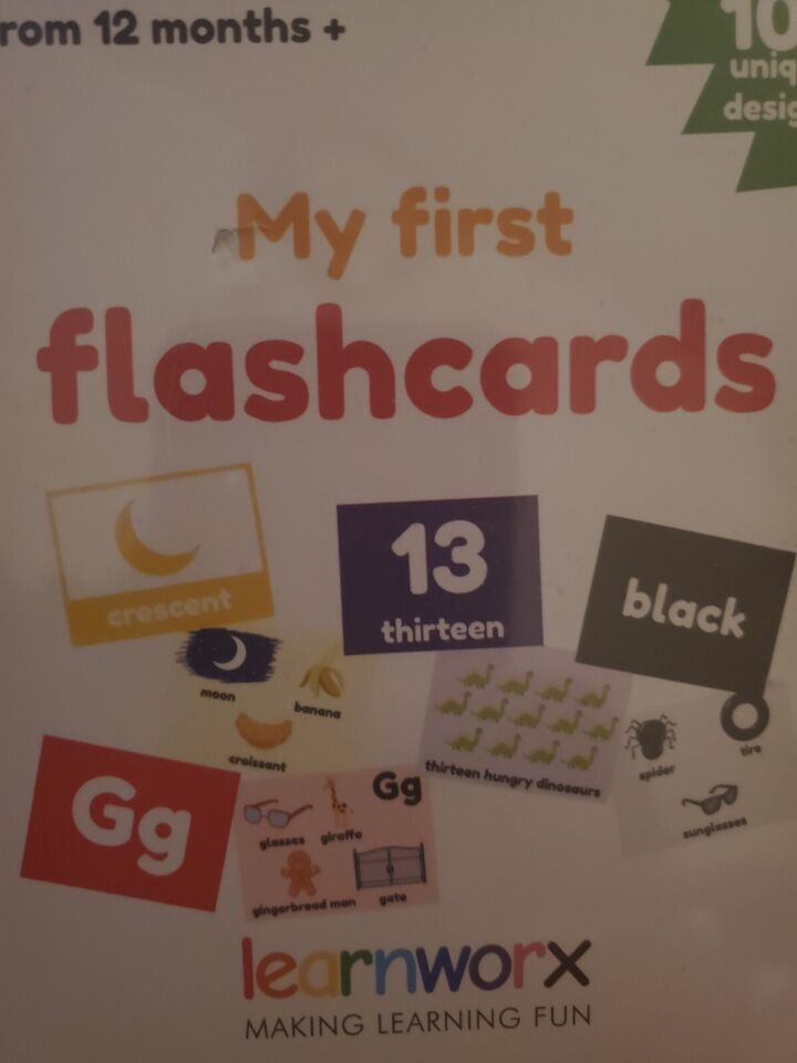 My First Flash Cards for Toddlers - 101 Cards- 202 Sides - Learn Shapes,... - $24.30