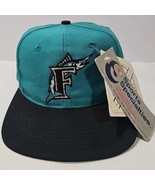 Vtg Florida Marlins Baseball Hat Adjustable Sports Specialties MLB Teal ... - $89.05