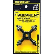 Drill Chuck Key,#1, 2, 3, 4,Quad - $21.97