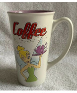 Tinkerbell Coffee Mug Tea Cup Tall Collectible Disney Store Tinker Bell ... - £10.32 GBP