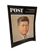 JFK Saturday Evening Post Memoriam Of John F Kennedy December 14 1963 Co... - $14.48