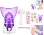 Corded Facial Steamer for Deep Skin Cleaning &amp; Hydration - 40s Heat Up - $52.42