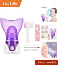 Corded Facial Steamer for Deep Skin Cleaning &amp; Hydration - 40s Heat Up - $52.42