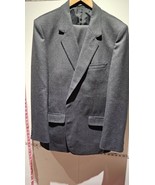 H HEDGES 2 Piece Suit Grey Stripe Jacket 42&quot; Trousers W 32 L 31 EXPRESS ... - £30.13 GBP