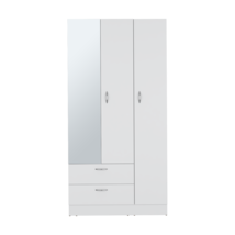 Armoire Haddam, Bedroom, White - $15,910.37 MXN