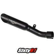 Voodoo Exhaust GSXR 1000 2007-2008 Suzuki Slip On Muffler Black Shorty 0... - $278.99