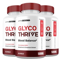 Glyco Thrive Balance Capsules, Max Strength, Glycogen Balance Formula (3... - $39.55