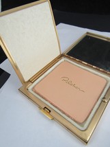 Gold Plated Compact Vintage 1950&#39;s Pelcher Usa Estate Sale Never Used! - £42.59 GBP