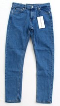 Calvin Klein Jeans Blue Denim Mid Rise Slim 5 Pocket Jeans Women&#39;s NWT - £63.70 GBP
