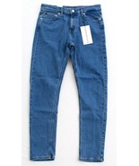 Calvin Klein Jeans Blue Denim Mid Rise Slim 5 Pocket Jeans Women&#39;s NWT - £63.86 GBP