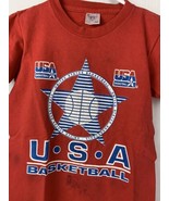 Vintage Dream Team T Shirt Single Stitch USA Basketball Boys M 10-12 - £15.68 GBP