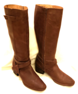 UGG Knee High Leather Boots Sz-9.5 Brown - $49.48
