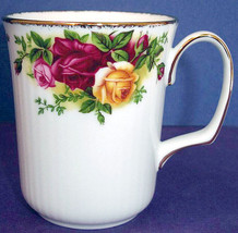 Royal Albert Old Country Roses Beaker Mug 8.5 oz. Floral with gold Trim New - £25.06 GBP