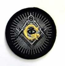 Embroidered Zodiac Astrology Free Masons Patch - £4.19 GBP