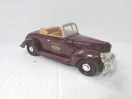 Liberty Classics 1940 Ford Convertible Ltd Ed Worlds Fair Maroon Diecast Car S1 - £7.72 GBP