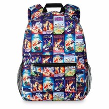 Disney Theme Parks Movies VHS Covers Backpack New 2019 - £95.88 GBP