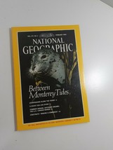 national Geographic vol 177 no 2 February 1990 between Monterey tides - £4.75 GBP