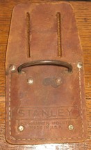 Vtg Stanley HH2 Hammer Holster Leather Tool Sheath Belt Pouch Great Pati... - £14.79 GBP