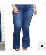 NWT Good American Good Flare Jeans Size 18 - £69.37 GBP