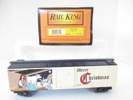 MTH TRAINS RAILKING - 30-74257 - 2005 CHRISTMAS BOXCAR- 0/027- LN- D1B - $31.87