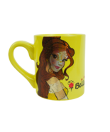 Disney Yellow Princess Belle Mug with Metallic Foil Shimmering Beauty Be... - £10.93 GBP