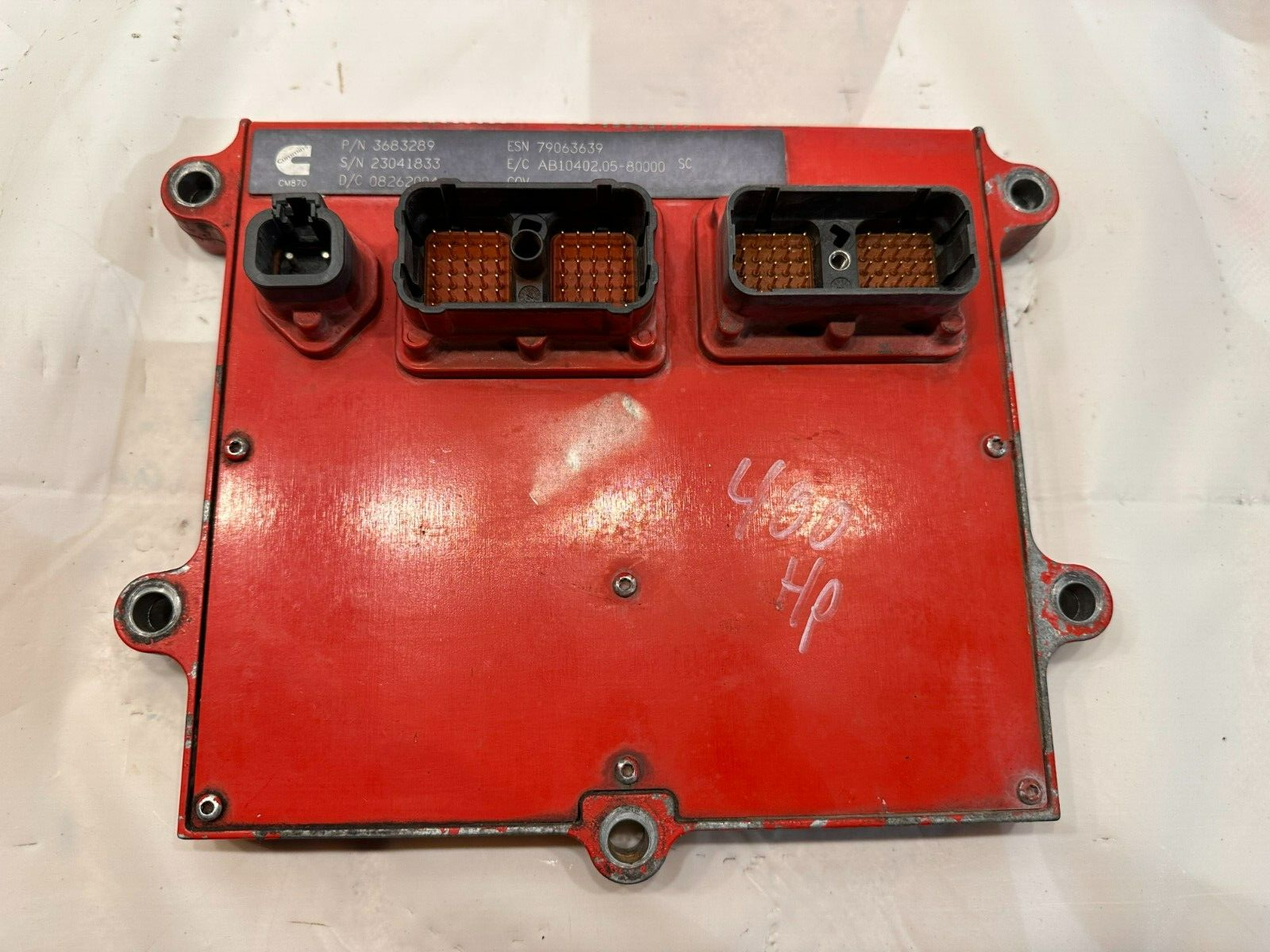 04 2005 CUMMINS ISX15 DOHC DIESEL ENGINE ECM ECU 3683289 OEM - $980.60