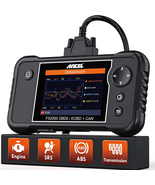 ABS SRS Transmission Airbag OBDII Scanner Diagnostic Tool, Check Car Eng... - £227.30 GBP