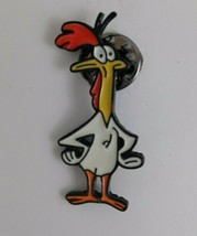 Cow &amp; Chicken Cartoon Chicken Character Enamel Hat Label Pin - $6.78