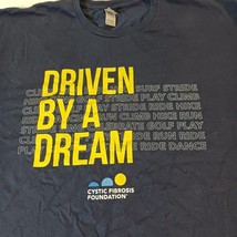 Gildan Softstyle Driven By A Dream Men's Black Graphic T-Shirt Short Sleeve 3XL image 5