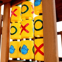 Tic-tac-Toe Spinner Panel Swing Set Accessory Multi-Color Plastic - £55.40 GBP