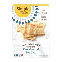 BestBy01/25 Simple Mills Almond Flour Crackers Sea Salt Gluten Free Vega... - $57.67 MXN BestBy01/25 Simple Mills Almond Flour Crackers Sea Salt Gluten Free Vega... - $57.67 MXN