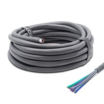 20 Feet 9 Conductor Speaker Cable 18AWG Pure OFC Ultra Flex and Easy Pee... - $55.91