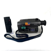 Sony Handycam CCD TRV12 8mm Analog Video Camera wRemote No Battery/Charg... - £61.12 GBP